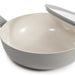 Image 9 of Shopberghoff Balance 4Pc Non-stick Ceramic Stockpot and Wok Pan Set With Glass Lids, Recycled Aluminum, CeraGreen, Moonmist
