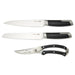 Image 1 of Shopberghoff Graphite 3Pc Stainless Steel Forged Cutlery Set, Black