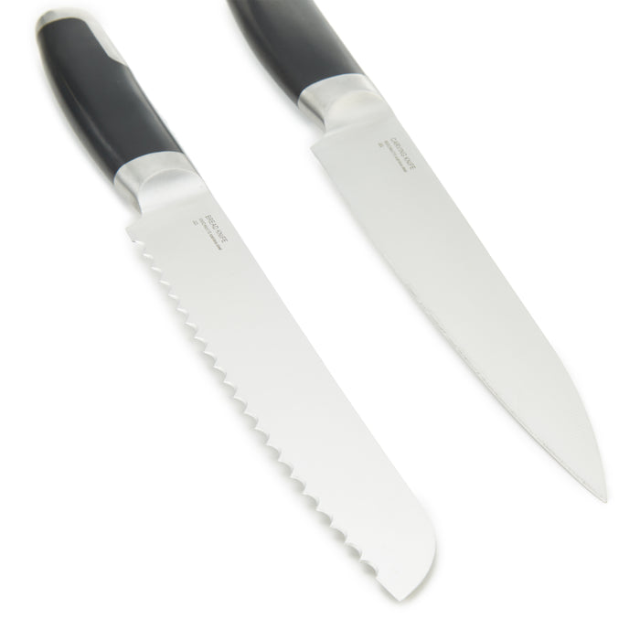 Image 3 of Shopberghoff Graphite 3Pc Stainless Steel Forged Cutlery Set, Black