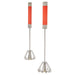 Image 1 of Shopberghoff Essentials 2Pc 18/10 Stainless Steel Miracle Whisk Set, Red