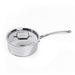 Image 1 of Shopberghoff Professional Tri-Ply 18/10 Stainless Steel 6.25" Saucepan with SS Lid, 2qt