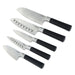 Image 1 of Shopberghoff DiNA Codon 5pc Stainless Steel Santoku Set