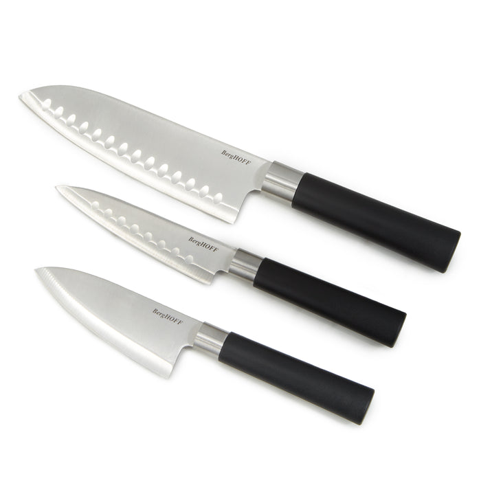 Image 8 of Shopberghoff DiNA Codon 3pc Stainless Steel Santoku Set
