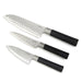 Image 8 of Shopberghoff DiNA Codon 3pc Stainless Steel Santoku Set