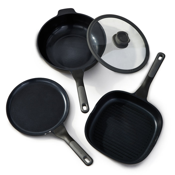 Image 10 of Shopberghoff Leo Stone+ 4Pc Nonstick Ceramic Cookware Set