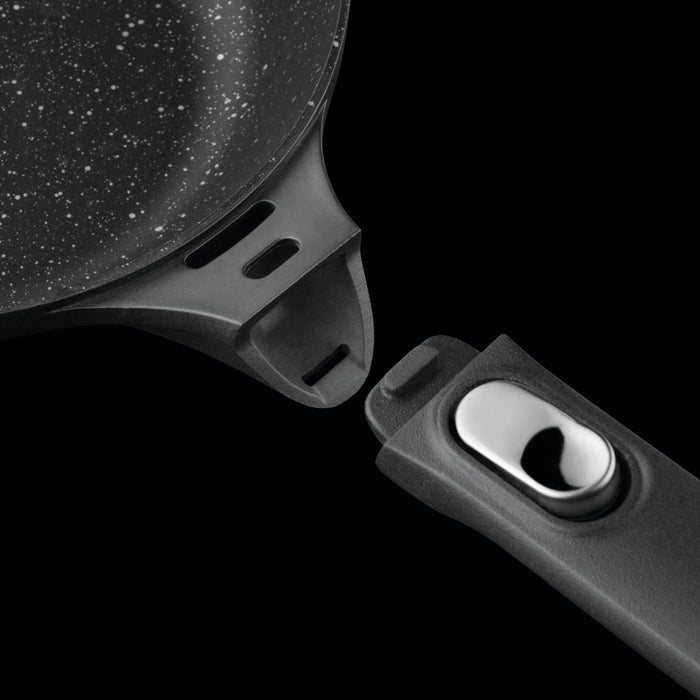 Image 2 of Shopberghoff GEM 8" Non-stick Fry Pan, Detachable Handle, Black