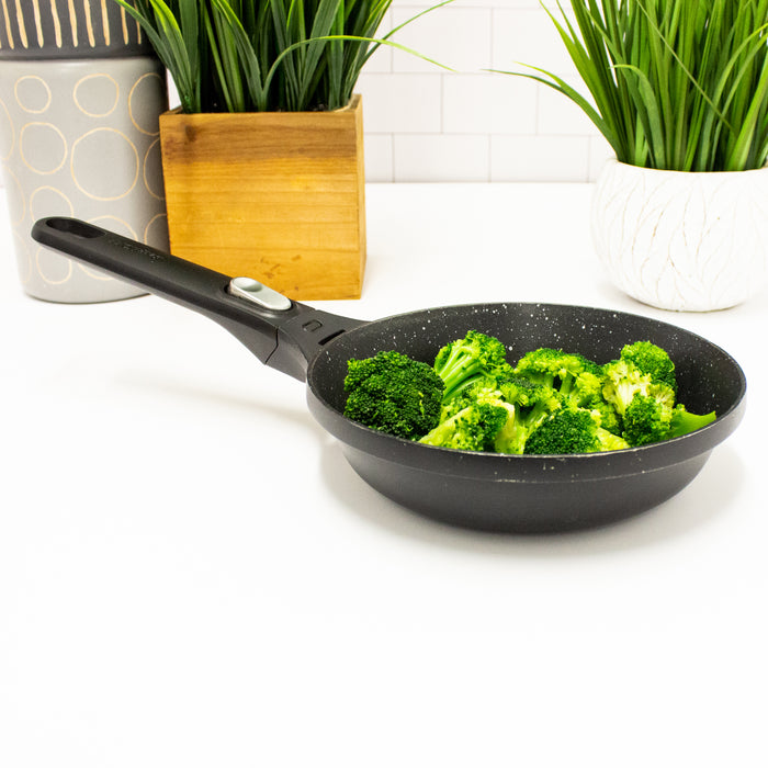 Image 5 of Shopberghoff GEM 8" Non-stick Fry Pan, Detachable Handle, Black