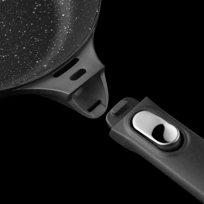 Image 3 of Shopberghoff GEM 11" Non-stick Fry Pan, Detachable Handle, Black