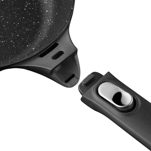 Image 2 of Shopberghoff GEM 10" Non-stick Covered Saute Pan 3.4Qt., Black