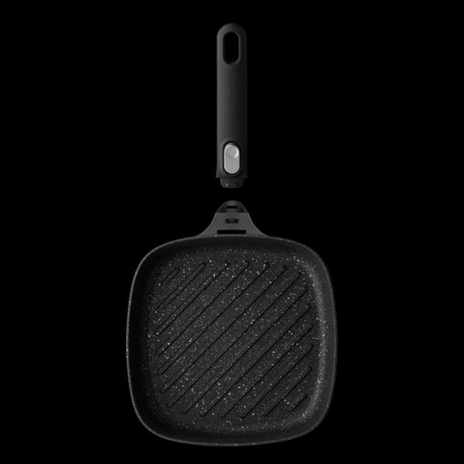 Image 2 of Shopberghoff GEM 10" Non-Stick Grill Pan, Black