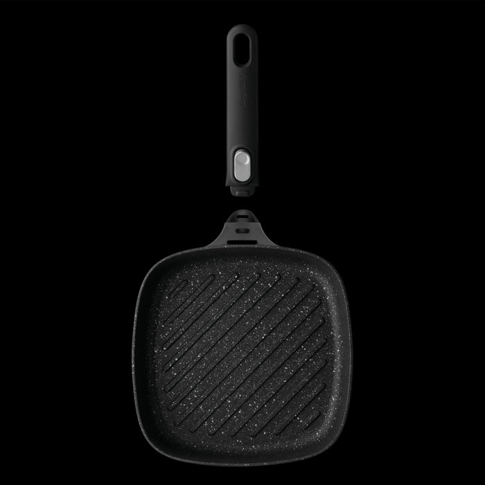 Image 2 of Shopberghoff GEM 10" Non-Stick Grill Pan, Black