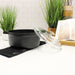 Image 4 of Shopberghoff GEM 11" Non-stick Stockpot 7.7Qt., Black, Glass Lid