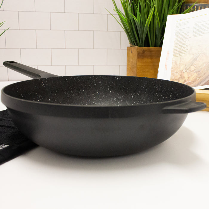 Image 7 of Shopberghoff GEM 10" Non-stick Stir Fry Pan 3Qt., Black