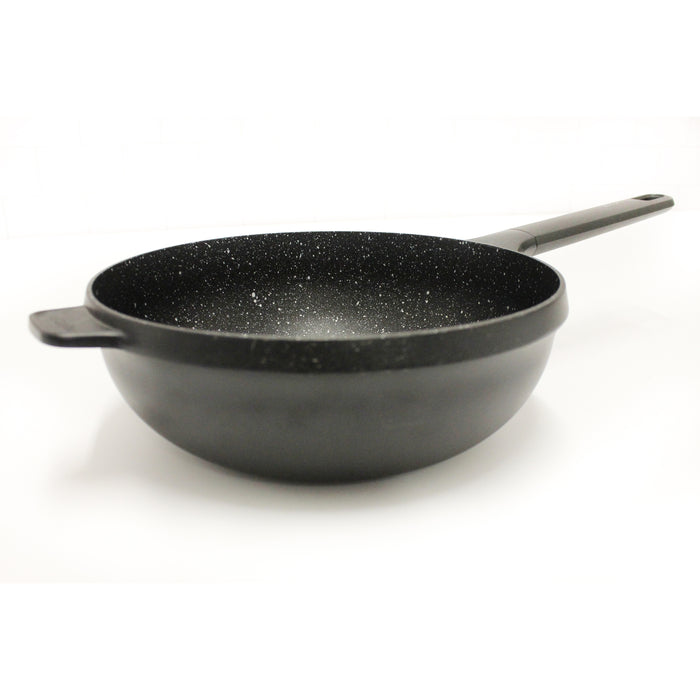 Image 7 of Shopberghoff GEM 11" Non-stick Stir Fry Pan 4.1Qt., Black
