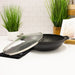 Image 3 of Shopberghoff GEM Non-stick 12.5" Chinese Wok 5.7Qt., Black, Glass Lid