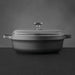 Image 2 of Shopberghoff GEM 11" Non-stick Two-Handle Saute Pan 4.9Qt., Black, Glass Lid