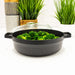 Image 3 of Shopberghoff GEM 11" Non-stick Two-Handle Saute Pan 4.9Qt., Black, Glass Lid