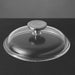 Image 1 of GEM Glass Cover with 18/10 Stainless Steel Knob, 8"