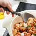 Image 3 of Leo 12.75" Silicone Serving Spoon, Gray