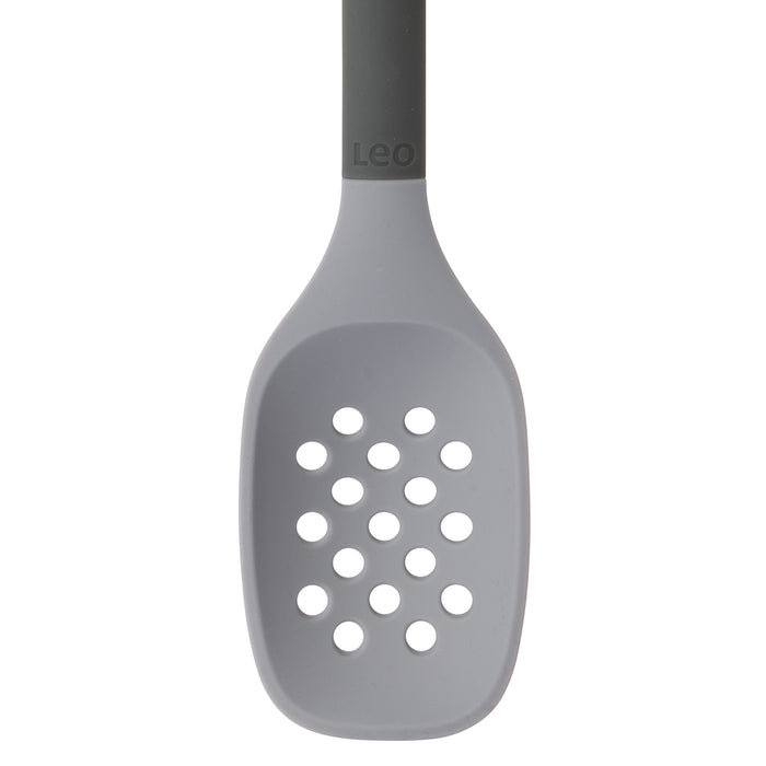 Image 4 of Leo 12.75" Silicone Skimmer, Gray