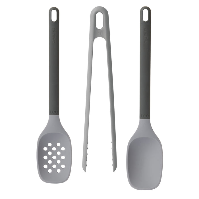 Image 5 of Leo 12.75" Silicone Skimmer, Gray