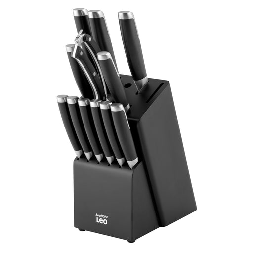 Image 1 of Shopberghoff Graphite Stainless Steel 13Pc Knife Block Set