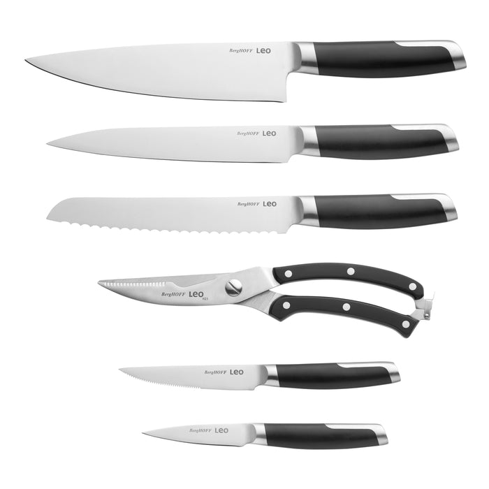 Image 3 of Shopberghoff Graphite Stainless Steel 13Pc Knife Block Set
