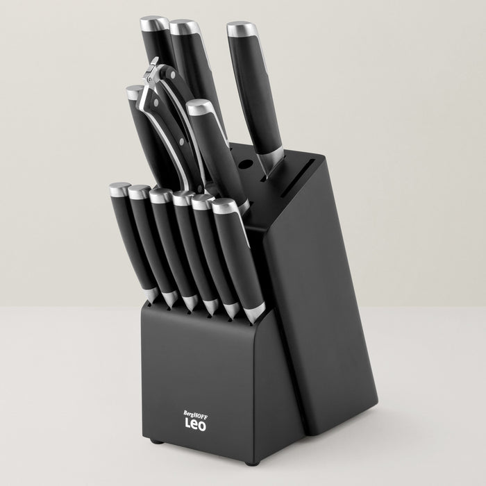 Image 10 of Shopberghoff Graphite Stainless Steel 13Pc Knife Block Set
