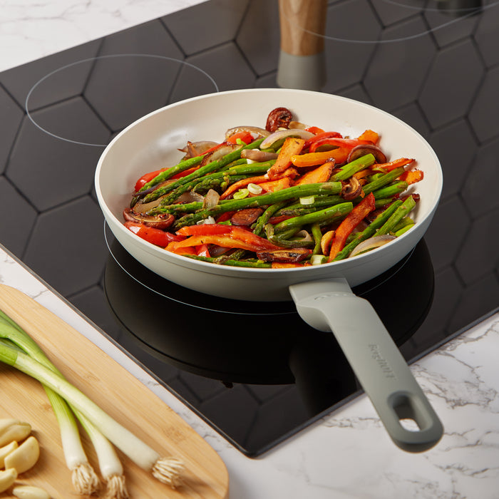 Image 3 of Shopberghoff Balance Non-stick Ceramic Frying Pan 10", Recycled Aluminum, Moonmist