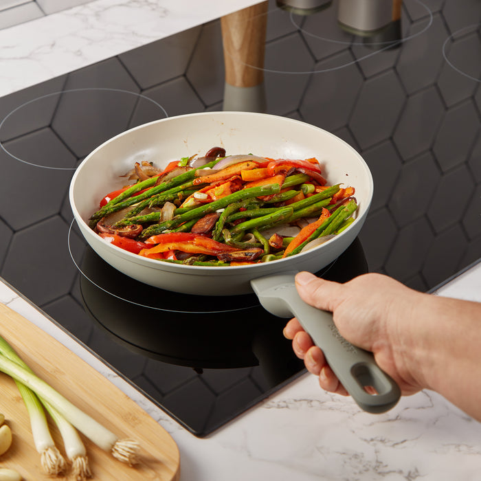 Image 8 of Shopberghoff Balance Non-stick Ceramic Frying Pan 10", Recycled Aluminum, Moonmist