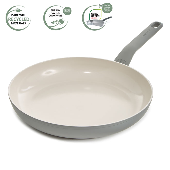 Image 14 of Shopberghoff Balance Non-stick Ceramic Frying Pan 12", Recycled Aluminum, Moonmist