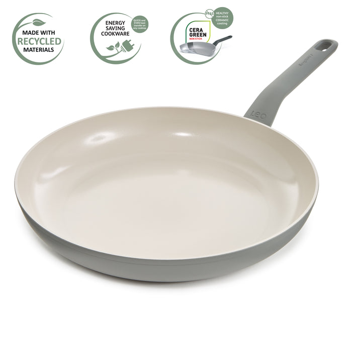 Image 11 of Shopberghoff Balance Non-stick Ceramic Frying Pan 12.5", Recycled Aluminum, Moonmist