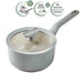 Image 8 of Shopberghoff Balance Non-stick Ceramic Saucepan 7", 2.1qt. With Glass Lid, Recycled Aluminum, Moonmist