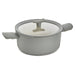 Image 1 of Shopberghoff Balance Non-stick Ceramic Stockpot 10", 4.6qt. With Glass Lid, Recycled Aluminum, Moonmist