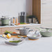 Image 3 of Shopberghoff Balance Non-stick Ceramic Stockpot 10", 5.8qt. With Glass Lid, Recycled Aluminum, Moonmist