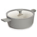Image 1 of Shopberghoff Balance Non-stick Ceramic Stockpot 11", 6.5qt. With Glass Lid, Recycled Aluminum, Moonmist