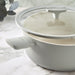 Image 2 of Shopberghoff Balance Non-stick Ceramic Stockpot 11", 6.5qt. With Glass Lid, Recycled Aluminum, Moonmist