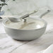 Image 5 of Shopberghoff Balance Non-stick Ceramic Wok Pan 11", 4.4qt. With Glass Lid, Recycled Aluminum, Moonmist