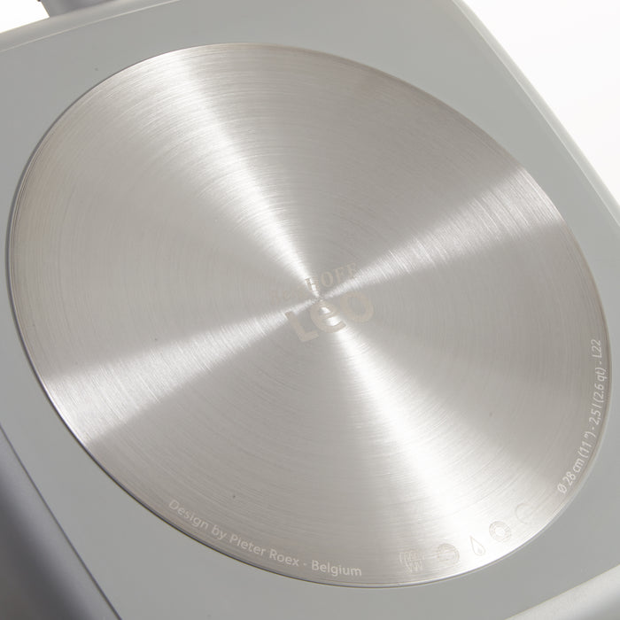 Image 4 of Shopberghoff Balance Non-stick Ceramic Grill Pan 10", Recycled Aluminum, Moonmist