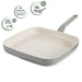 Image 8 of Shopberghoff Balance Non-stick Ceramic Grill Pan 11", Recycled Aluminum, Moonmist