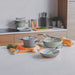 Image 5 of Shopberghoff Balance Non-stick Ceramic 2Pc Frying Pan 9.5" and Nylon Turner 13.75", Recycled Aluminum, Moonmist
