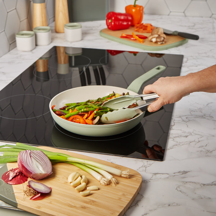 Image 5 of Shopberghoff Balance Non-stick Ceramic Frying Pan 10", Recycled Aluminum, Sage