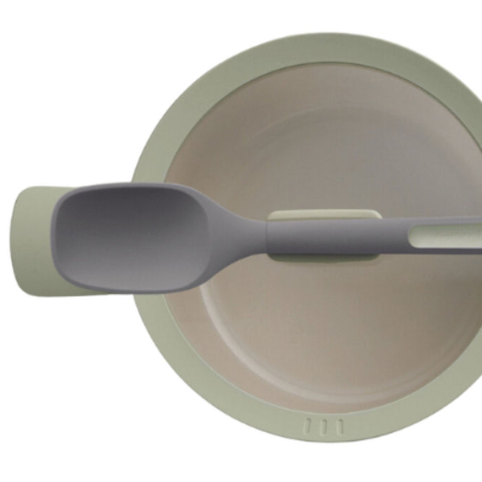 Image 9 of Shopberghoff Balance Non-stick Ceramic Sauté Pan (Long Handle) 10.25", 3.1qt. With Glass Lid, Recycled Aluminum, Sage