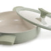 Image 5 of Shopberghoff Balance Non-stick Ceramic Sauté Pan 10.25", 3.1qt. With Glass Lid, Recycled Aluminum, Sage