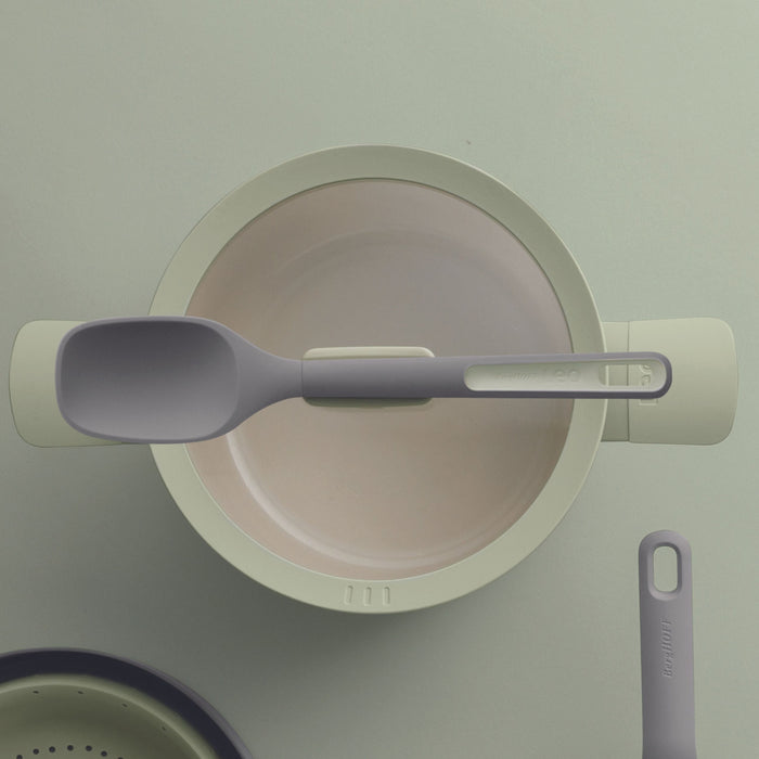 Image 10 of Shopberghoff Balance Non-stick Ceramic Stockpot 10", 4.6qt. With Glass Lid, Recycled Aluminum, Sage