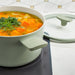 Image 2 of Shopberghoff Balance Non-stick Ceramic Stockpot 10", 5.8qt. With Glass Lid, Recycled Aluminum, Sage