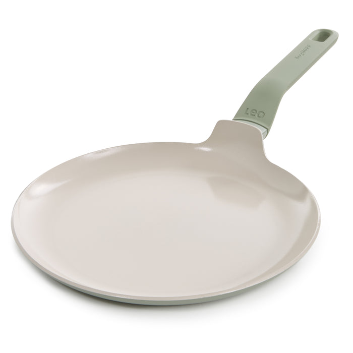 Image 1 of Shopberghoff Balance Non-stick Ceramic Pancake Pan 10.25", Recycled Aluminum, Sage