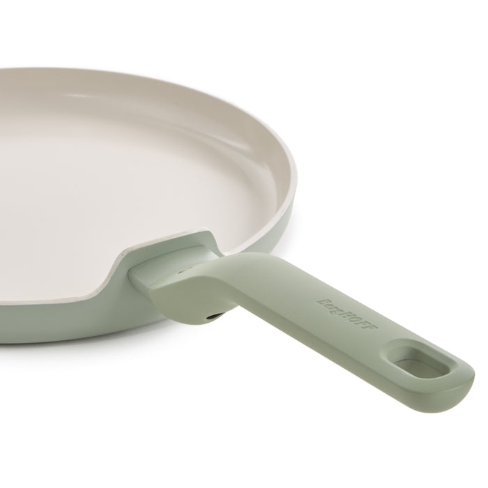 Image 7 of Shopberghoff Balance Non-stick Ceramic Omelet pan 10", Recycled Aluminum, Sage