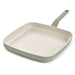 Image 1 of Shopberghoff Balance Non-stick Ceramic Grill Pan 11", Recycled Aluminum, Sage