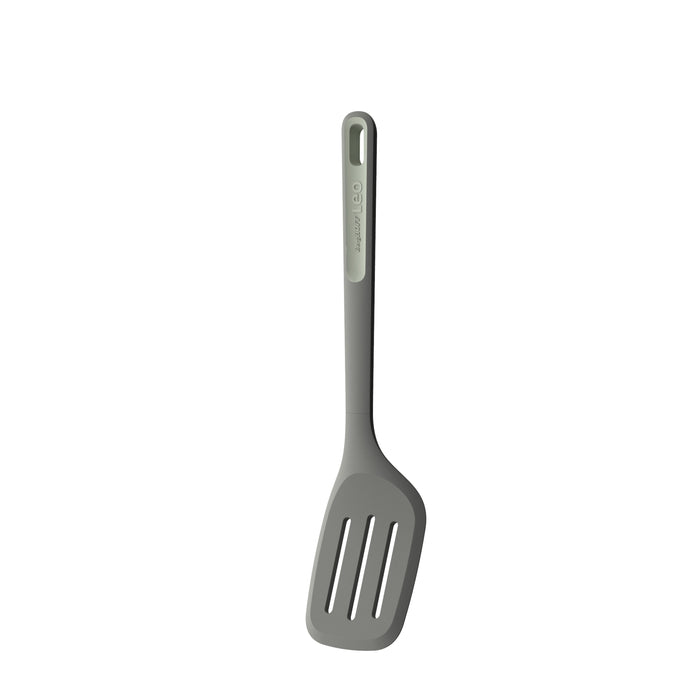 Image 2 of Shopberghoff Balance Non-stick Ceramic 2Pc Frying Pan 9.5" and Nylon Turner 13.75", Recycled Aluminum, Sage